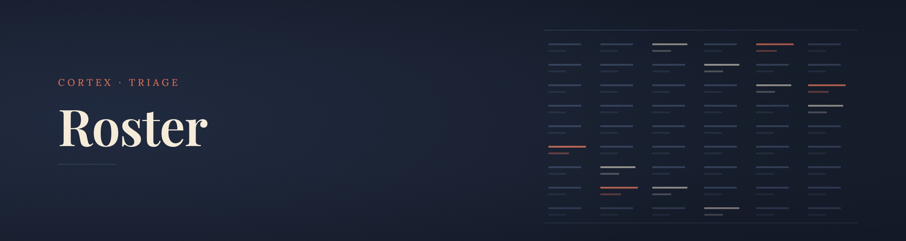 roster